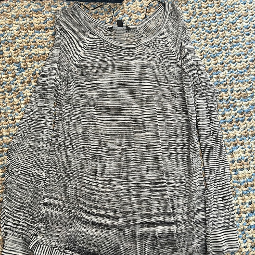 See through long sleeve